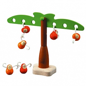 Настольная игра Балансирующие обезьянки (Plan Toys, 5349k)